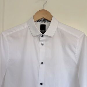 Men’s H&M slim fit white dress shirt